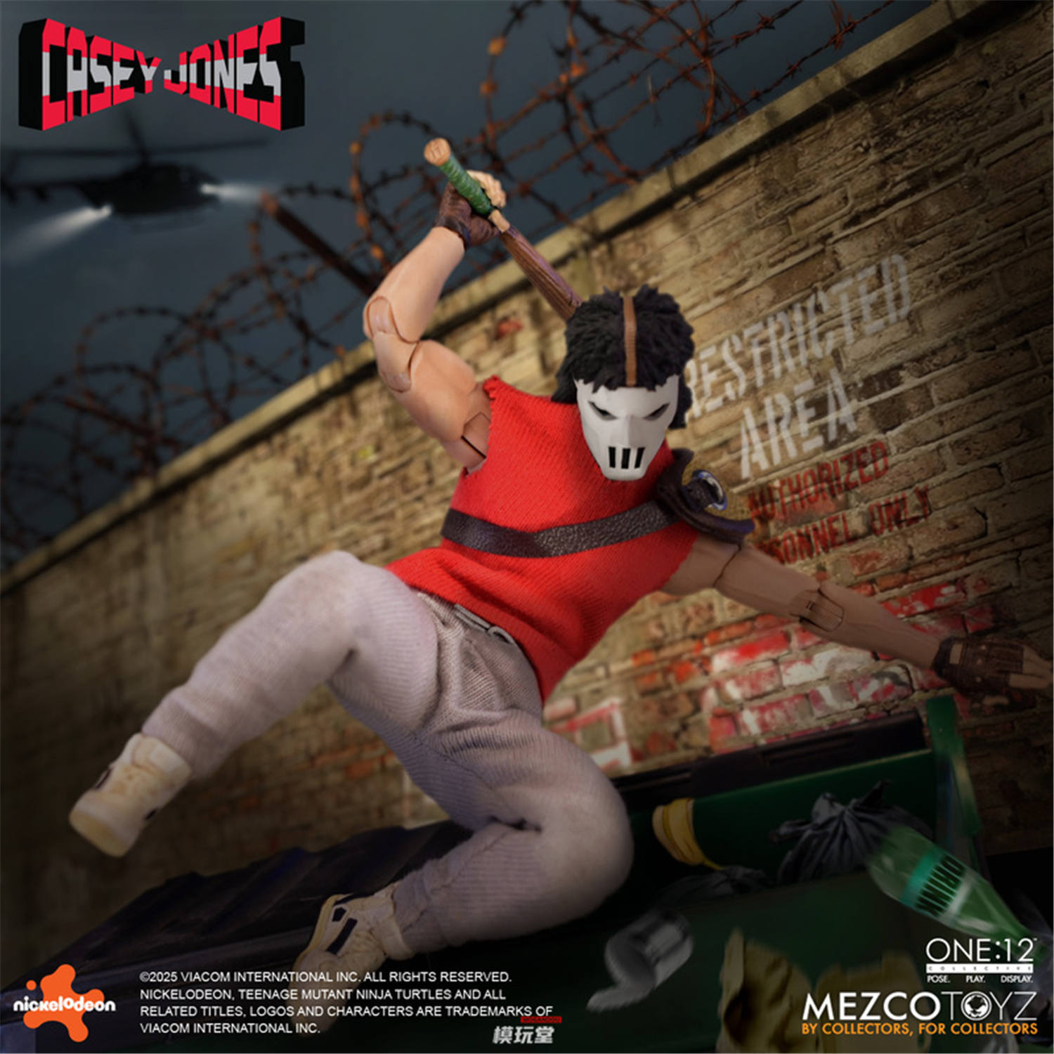 Mezco Toyz 1/12 TMNT ケイシー・ジョーンズ Teenage Mutant Ninja