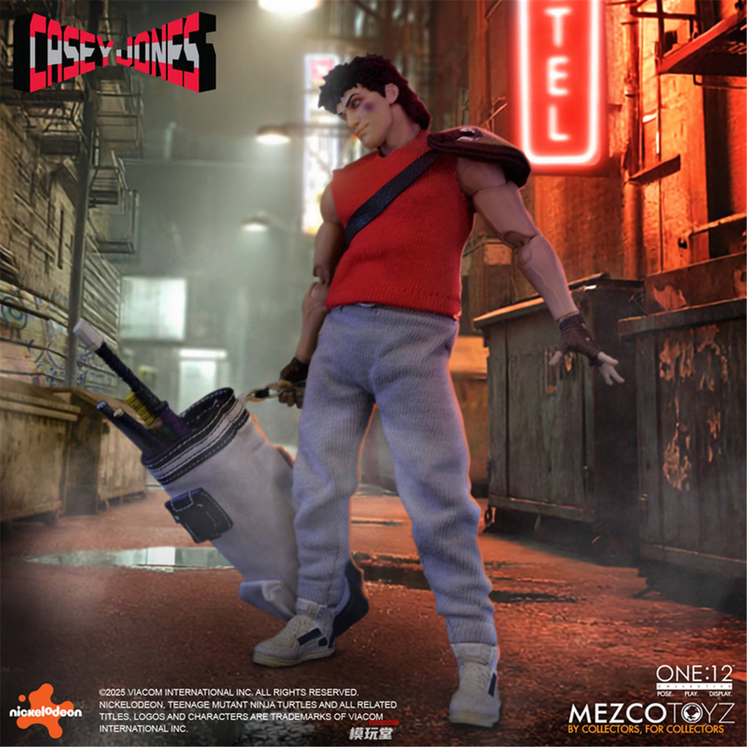 Mezco Toyz 1/12 TMNT ケイシー・ジョーンズ Teenage Mutant Ninja