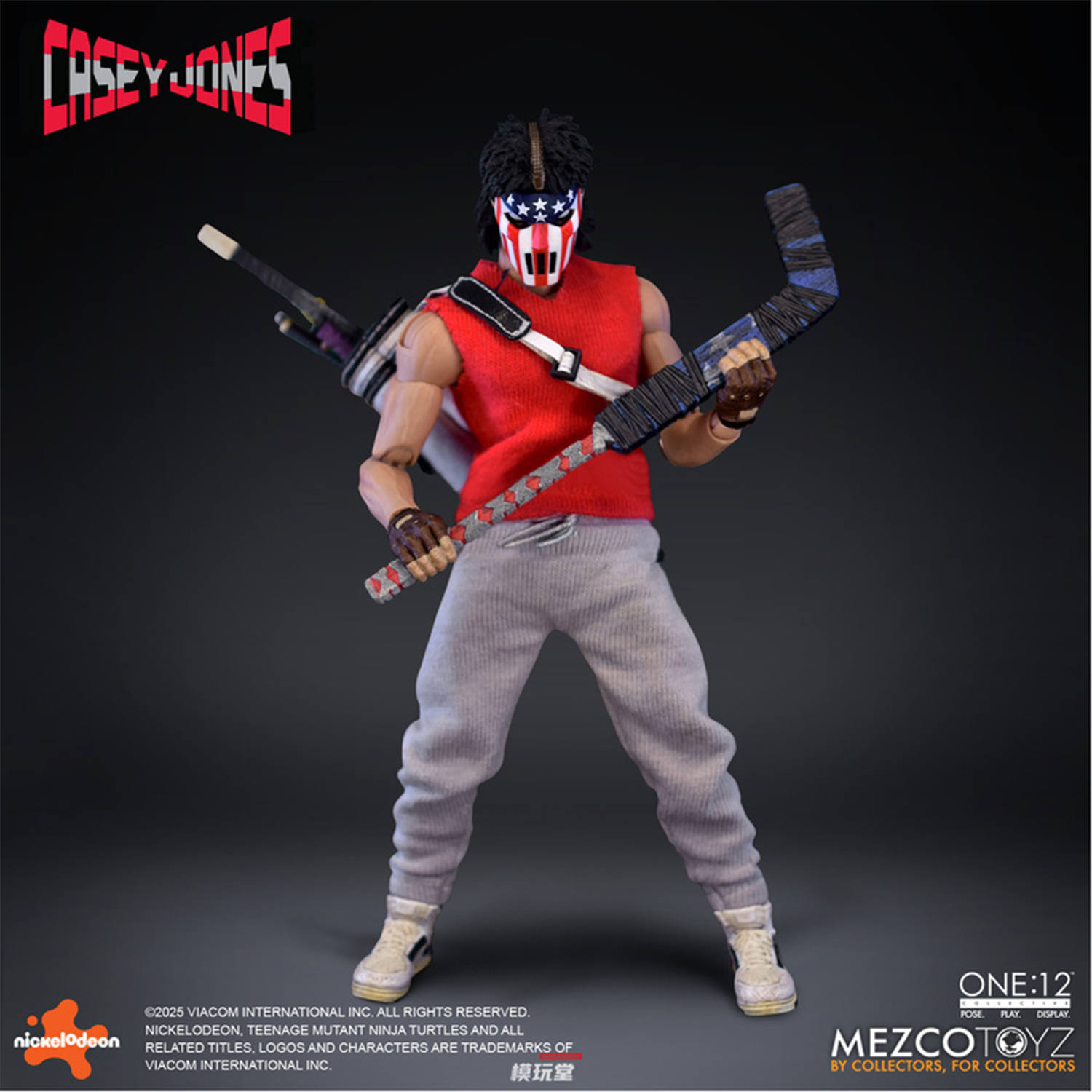 Mezco Toyz 1/12 TMNT ケイシー・ジョーンズ Teenage Mutant Ninja