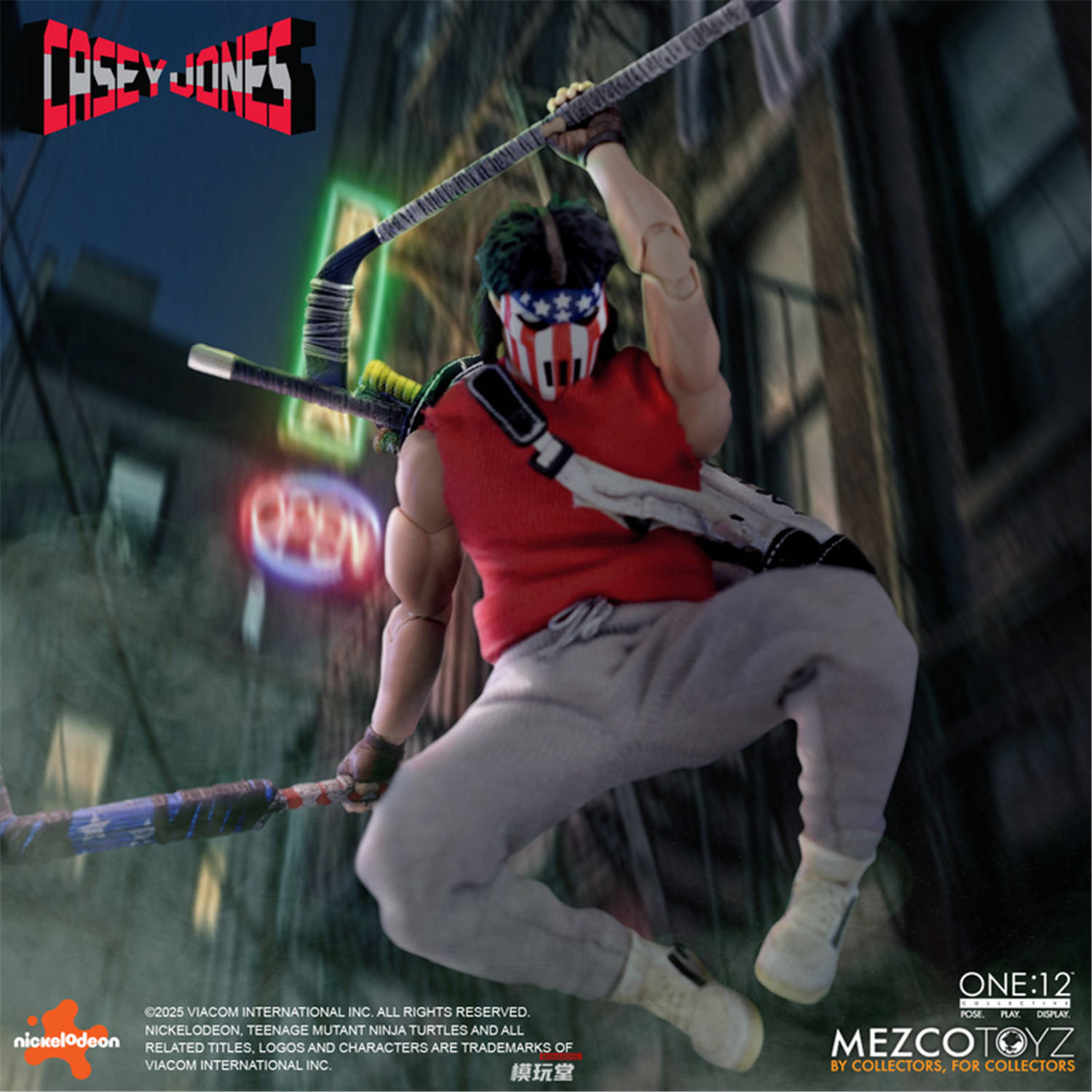 Mezco Toyz 1/12 TMNT ケイシー・ジョーンズ Teenage Mutant Ninja