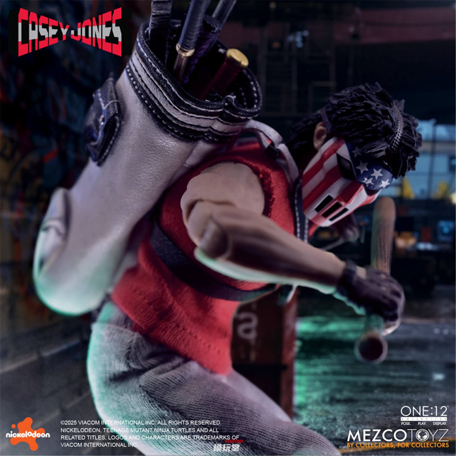 Mezco Toyz 1/12 TMNT ケイシー・ジョーンズ Teenage Mutant Ninja