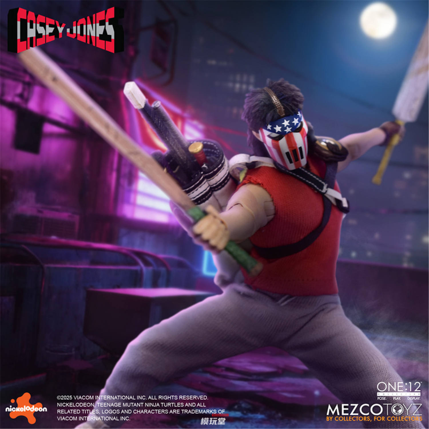 Mezco Toyz 1/12 TMNT ケイシー ジョーンズ 未開封新品 Mezco Toyz 1/12 TMNT ケイシー・ジョーンズ Teenage Mutant Ninja その他