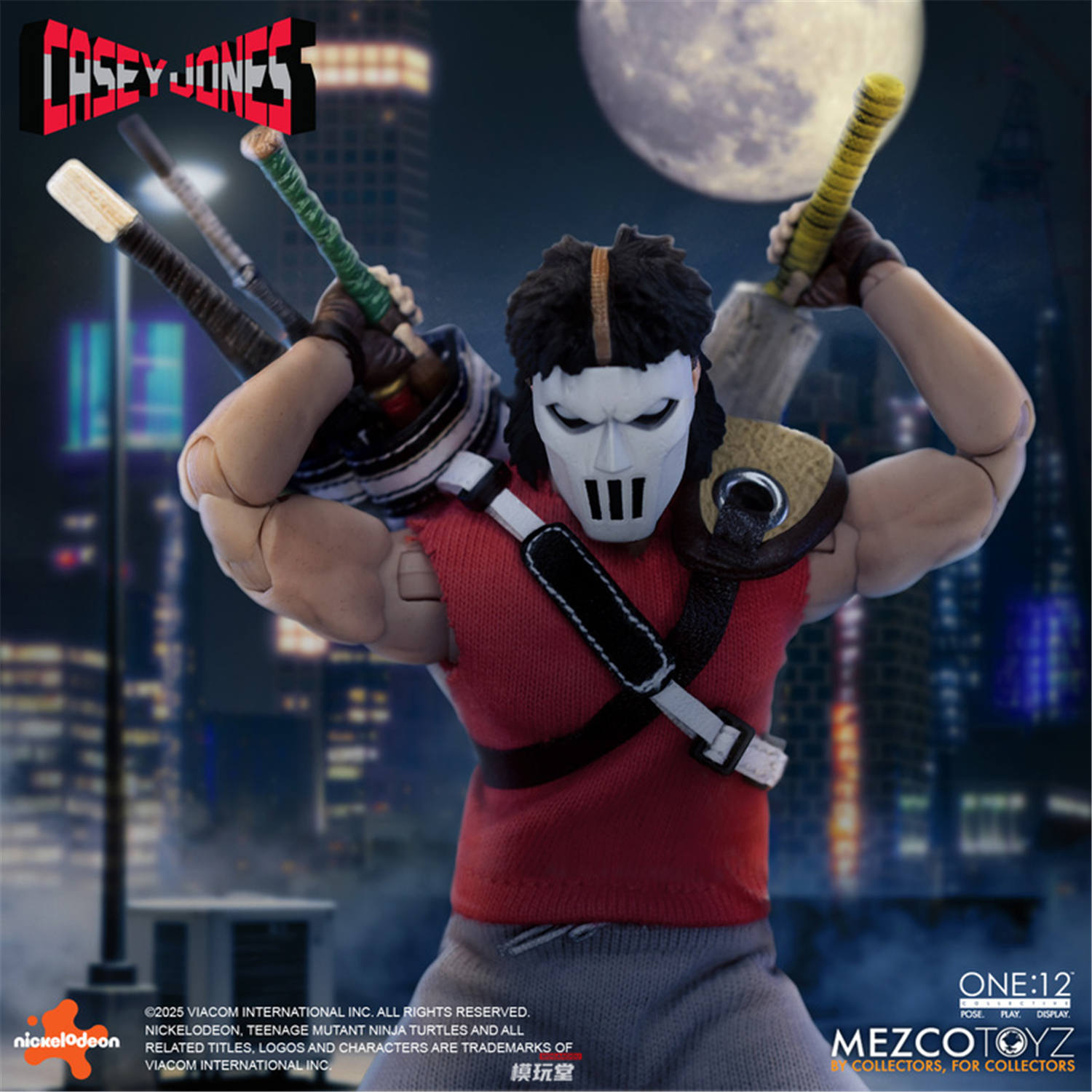 ケイシー・ジョーンズ TMNT 1/12 Toyz Mezco 未開封新品 ジョーンズ ケイシー TMNT 1/12 Toyz Mezco Teenage Ninja Mutant その他