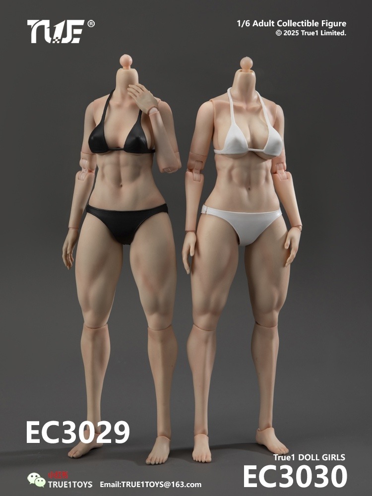 予約 True1Toys 1/6 筋肉モモ版 素体 EC3029 / EC3030 peaches
