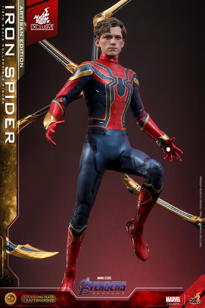 ホットトイズ アイアンスパイダー アルチザン アベンジャーズ エンドゲーム ホットトイズ 1/6 『アベンジャーズ／エンドゲーム』 アルチザン