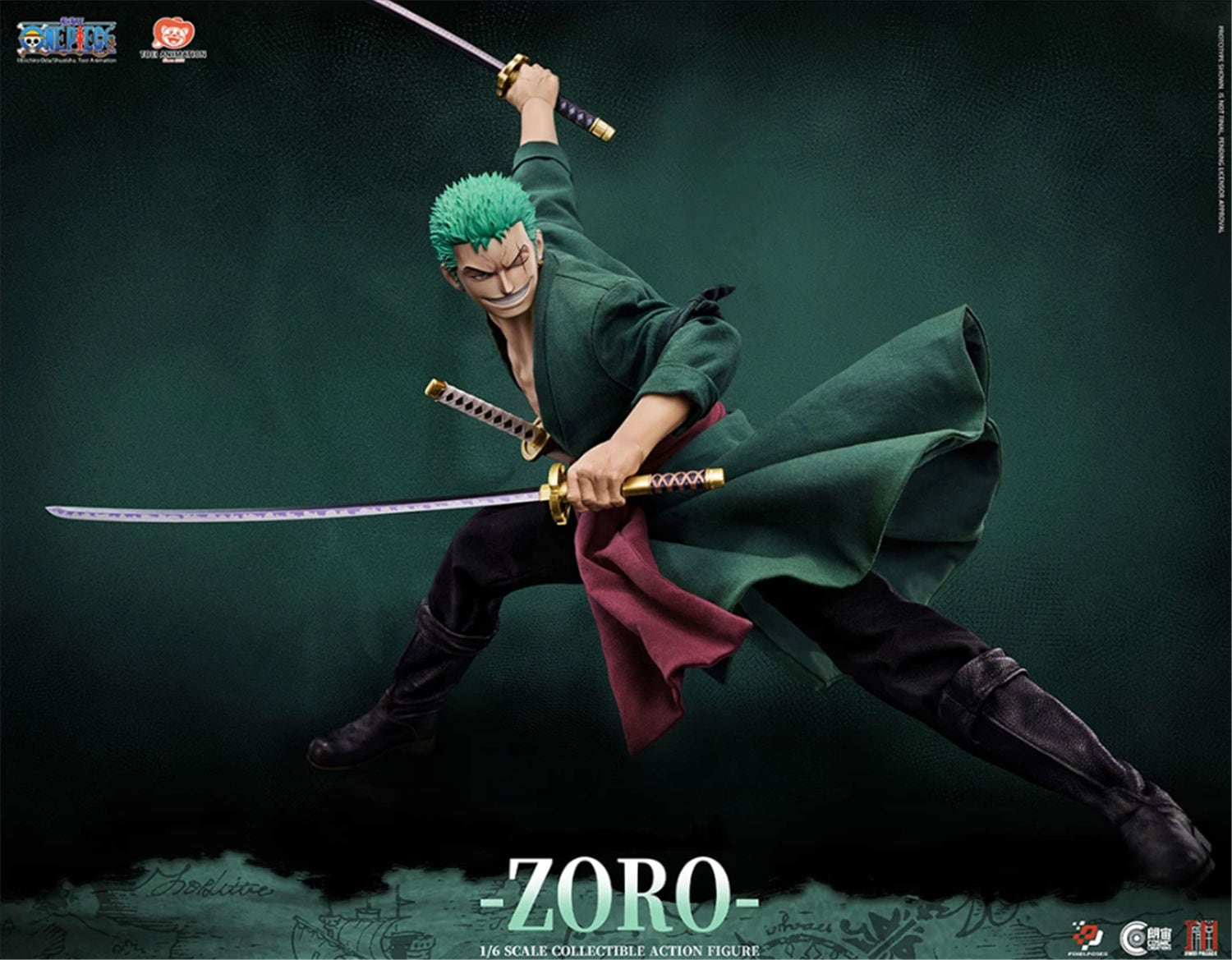 予約 Pixel Poses 1/6 『ONE PIECE』ロロノア・ゾロ PP-200595 One
