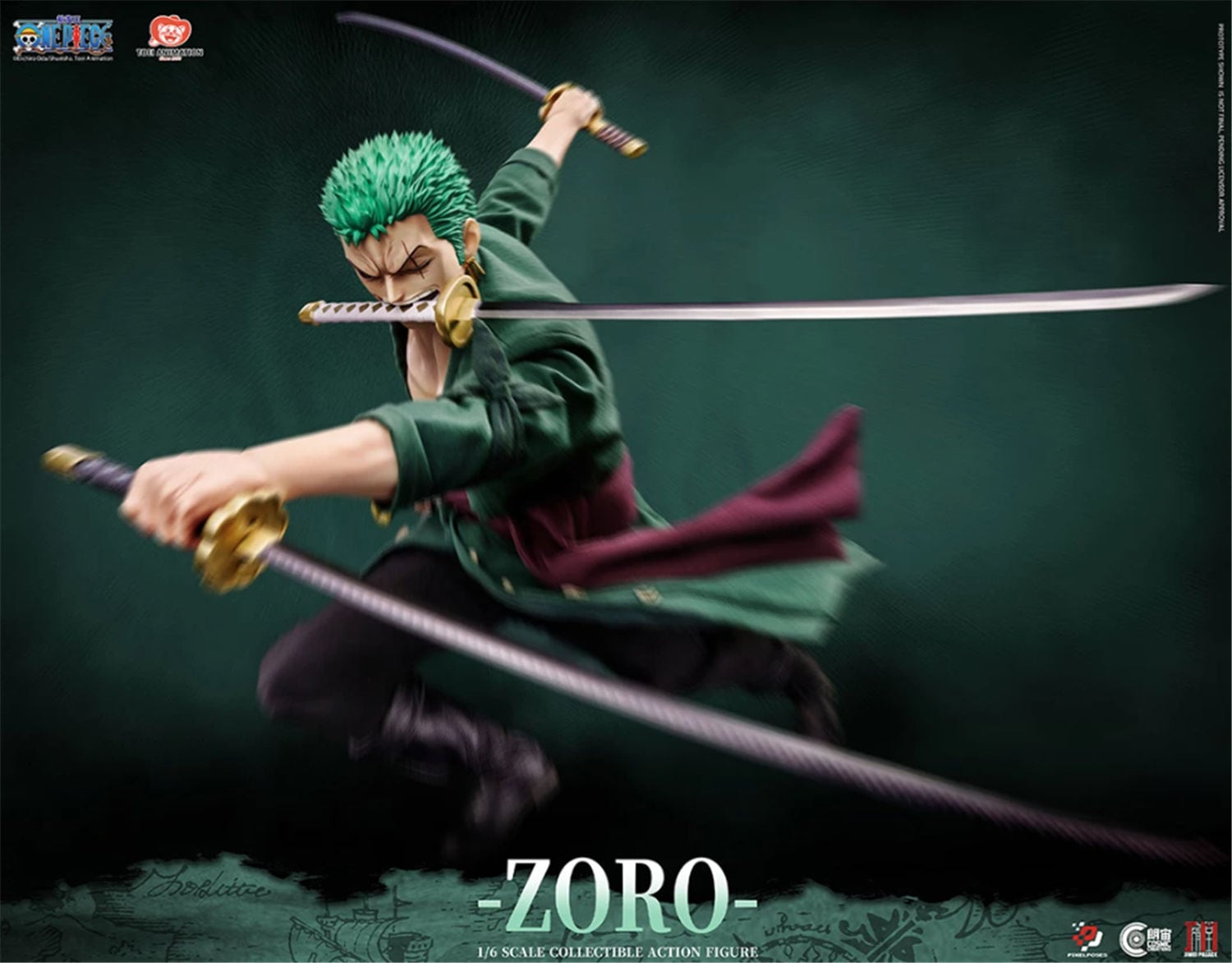 予約 Pixel Poses 1/6 『ONE PIECE』ロロノア・ゾロ PP-200595 One