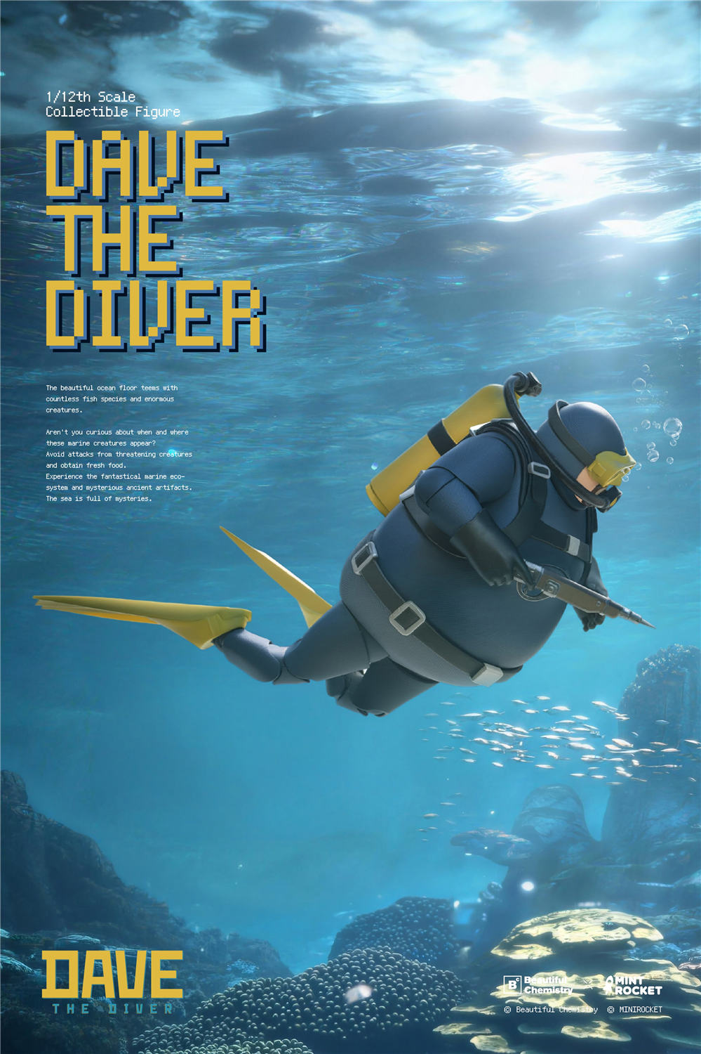 予約 Beautiful Chemistry × MINTROCKET 1/12 DAVE THE DIVER 予約特典