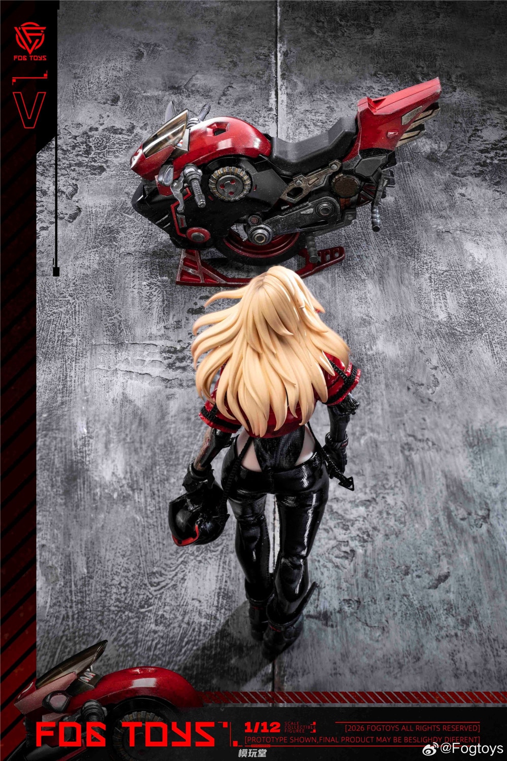 予約 Fogtoys 1/12 バイカーガール 予約特典付き EA-03 Biker Girl