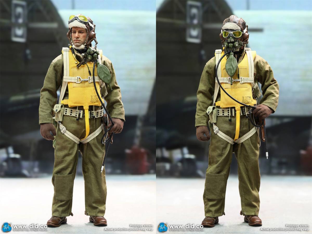 DID 1/6 WW2 US陸軍航空軍 パイロット 大尉 レイフ 未開封新品 A80167