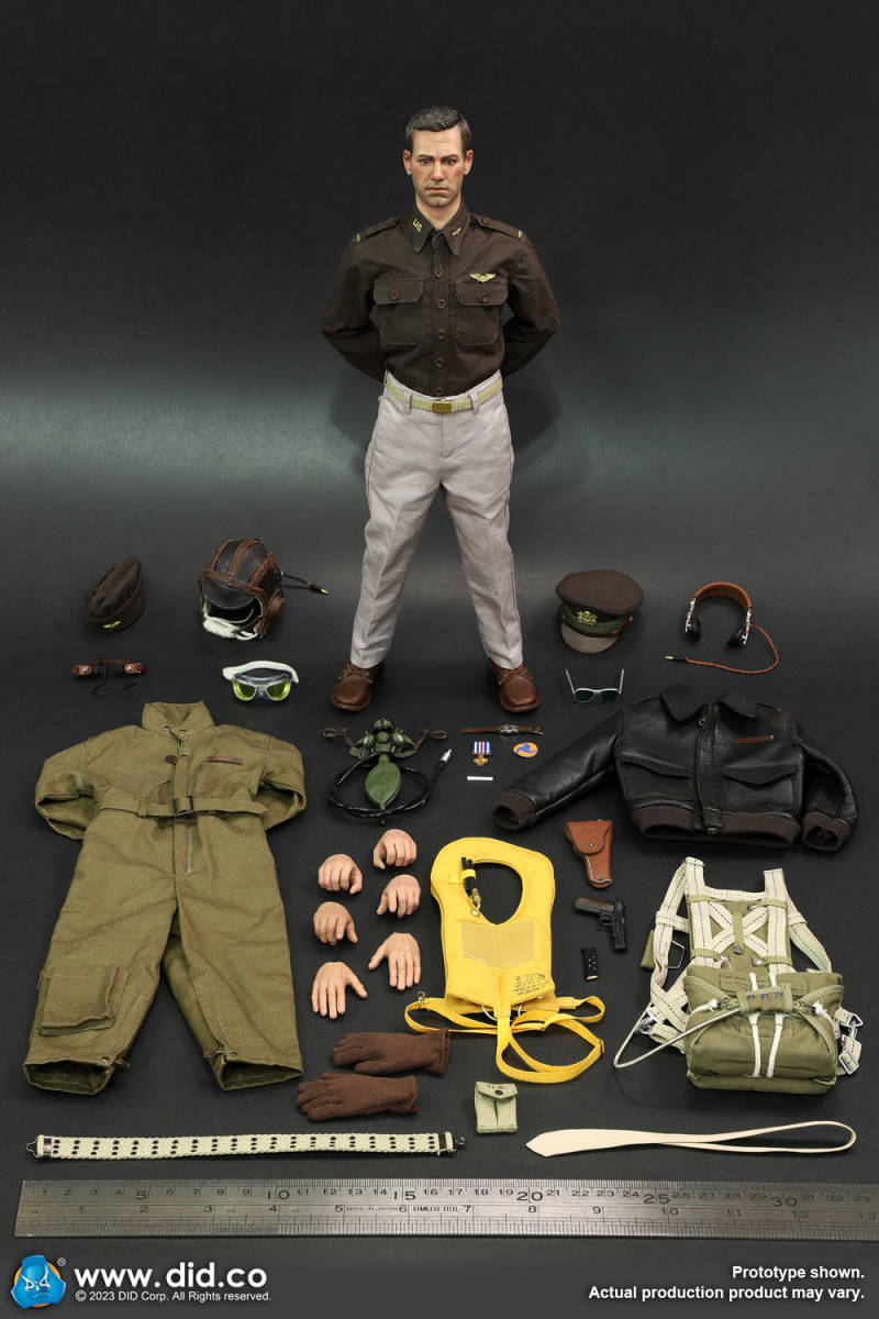 DID 1/6 WW2 US陸軍航空軍 パイロット 大尉 レイフ 未開封新品 A80167