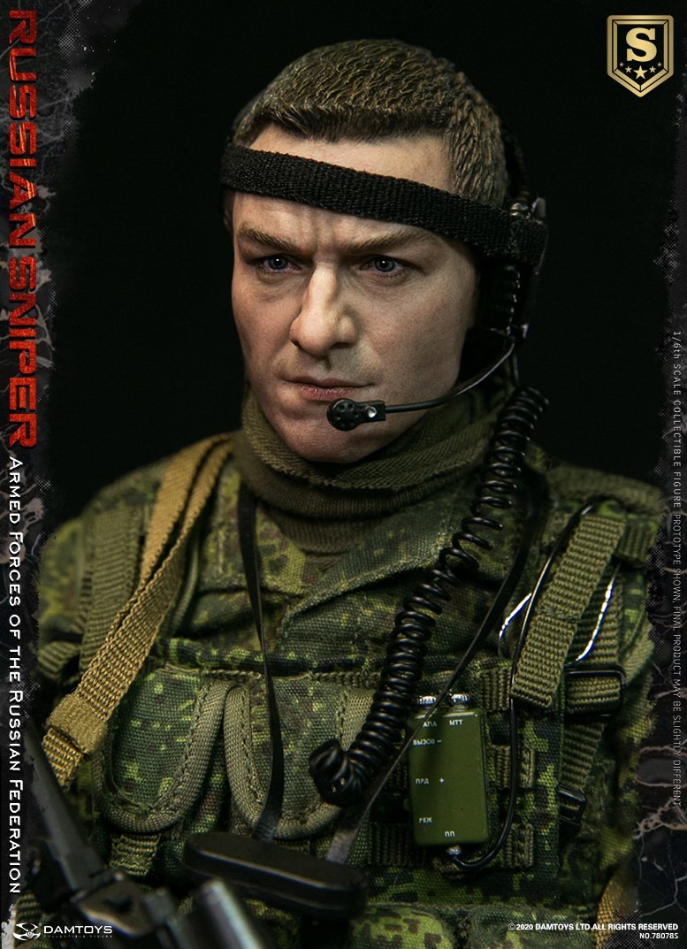 狙撃兵ページ DAMTOYS 1/6 ロシア連邦軍 スナイパー スペシャル エディション 未開封