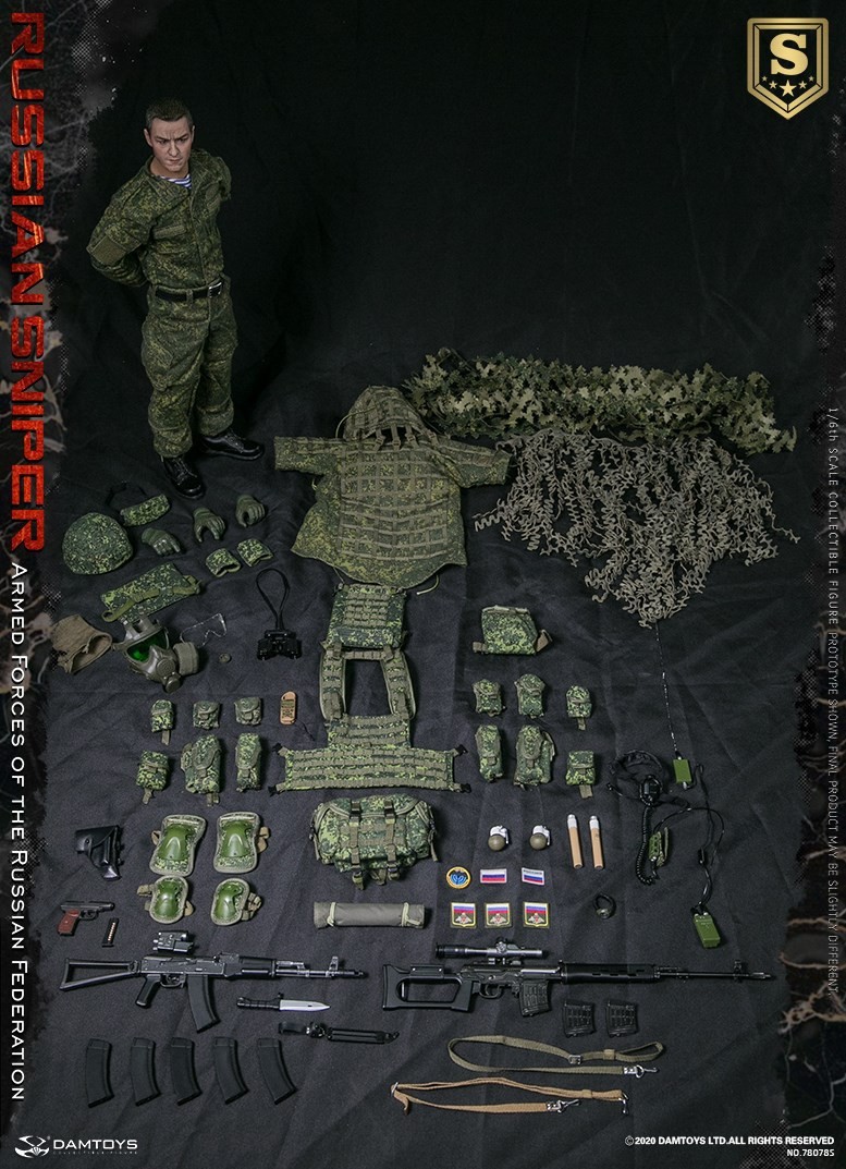 DAMTOYS 1/6 ロシア連邦軍 スナイパー スペシャル エディション 未開封