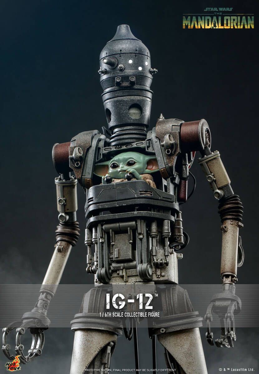 ホットトイズ 1/6 スター・ウォーズ マンダロリアン IG-12 通常.Ver未