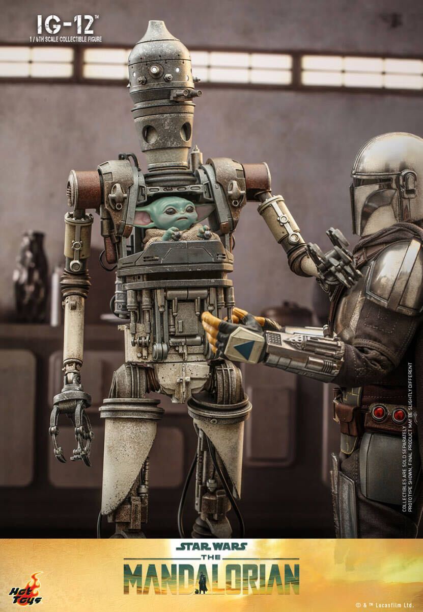 ホットトイズ 1/6 スター・ウォーズ マンダロリアン IG-12 通常.Ver未