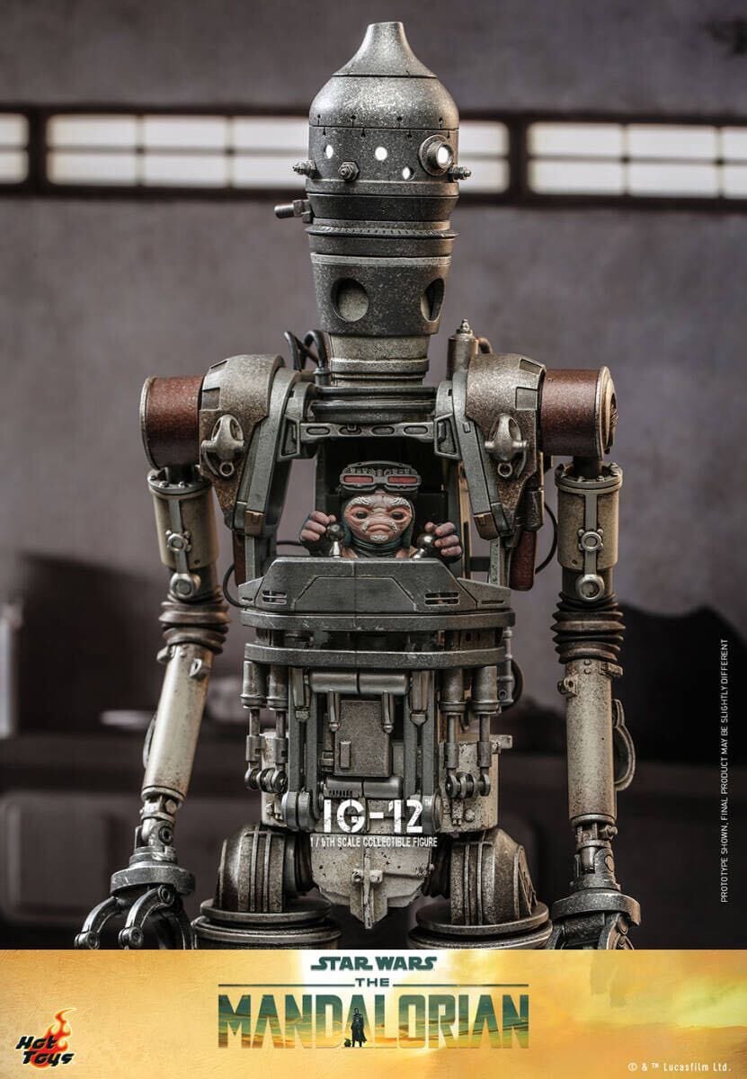 ホットトイズ 1/6 スター・ウォーズ マンダロリアン IG-12 通常.Ver未
