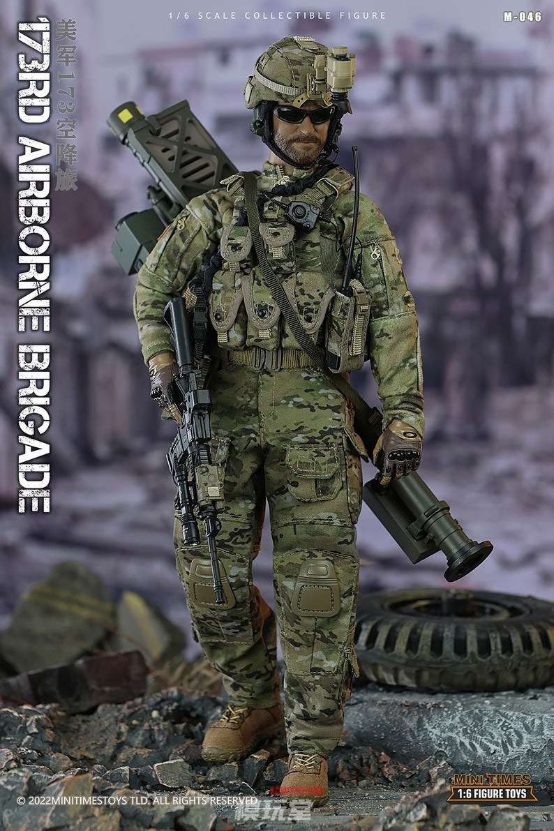 Mini Times Toys 1/6 アメリカ軍 第173空挺旅 未開封新品 M046 173RD