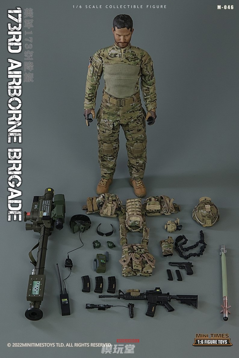 Mini Times Toys 1/6 アメリカ軍 第173空挺旅 未開封新品 M046 173RD