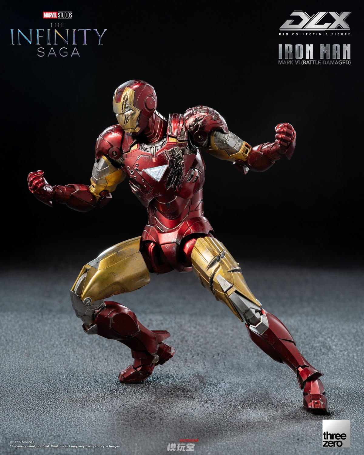 ⭐️大人気のマーベル作品22本セット⭐️ ZD TOYS 中動 1/10 マーク43 mk43 アイアンマン アベンジャーズ