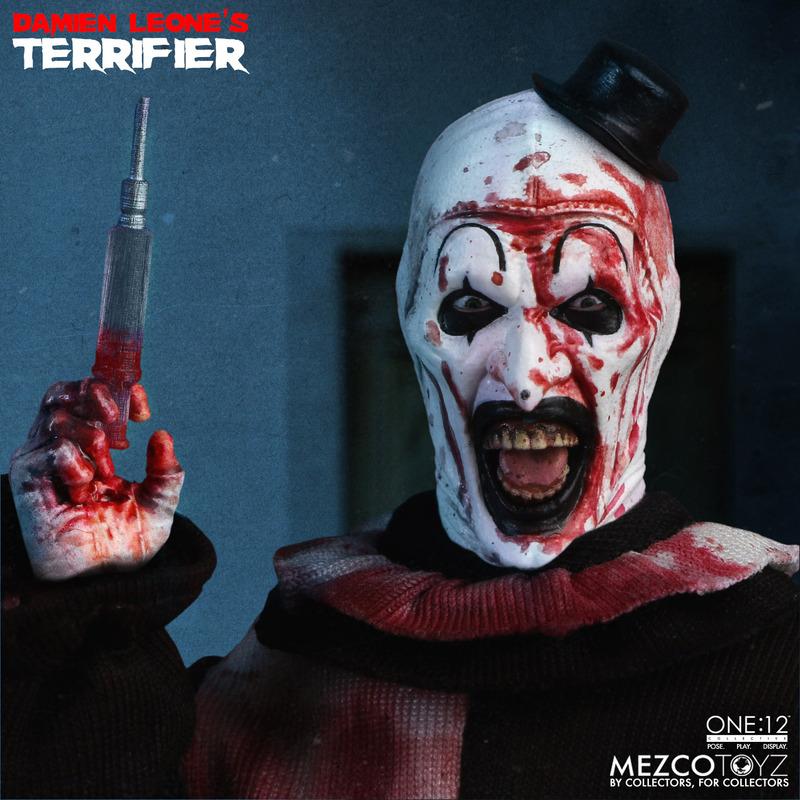Mezco Toyz 1/12 テリファー：アート・ザ・クラウン DX.Ver Terrifier
