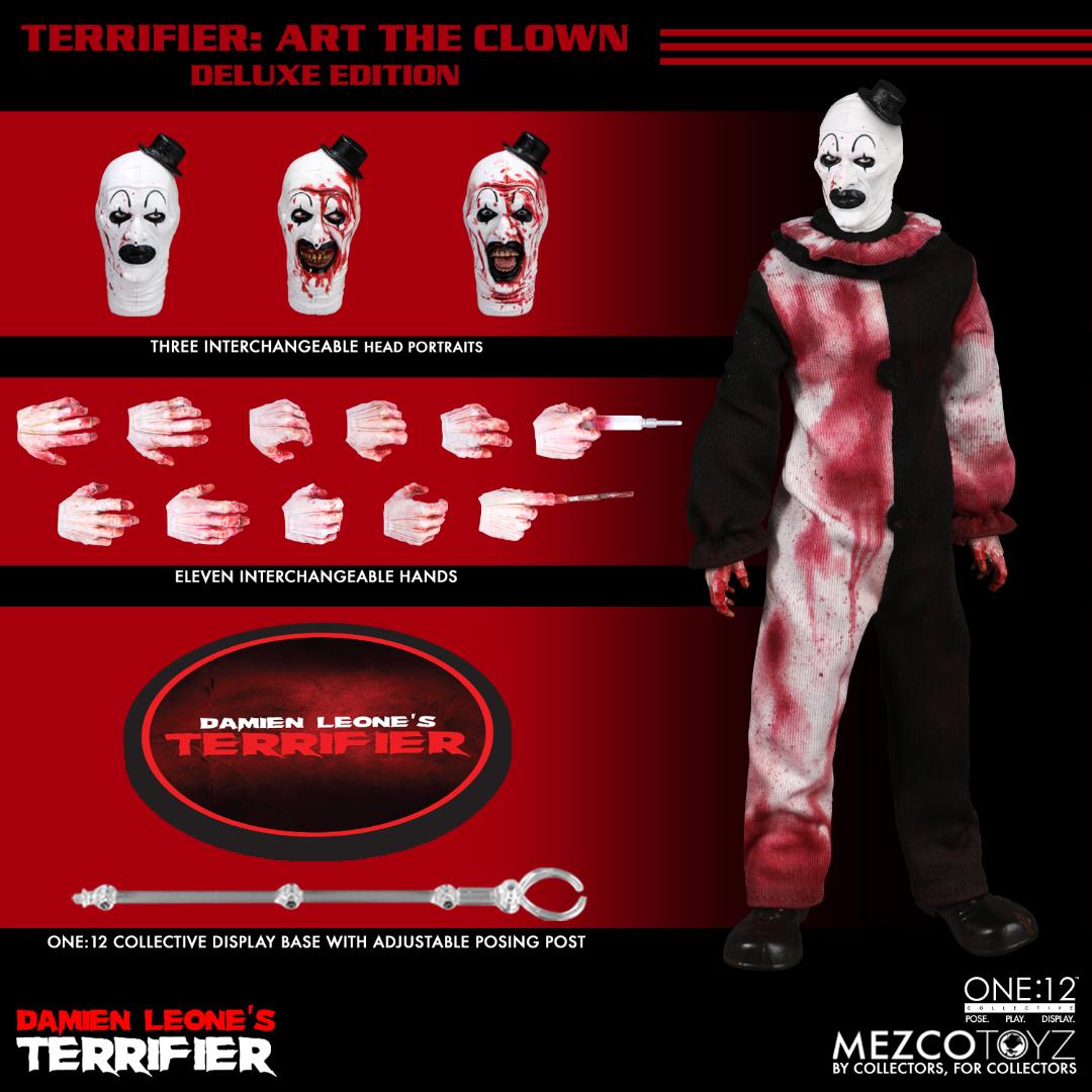 Mezco Toyz 1/12 テリファー：アート・ザ・クラウン DX.Ver Terrifier