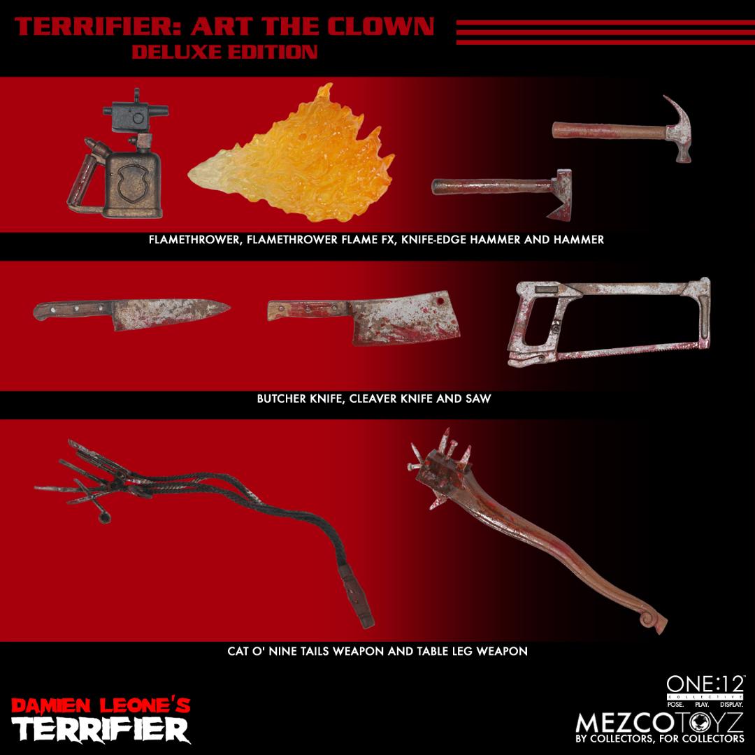 Mezco Toyz 1/12 テリファー：アート・ザ・クラウン DX.Ver Terrifier