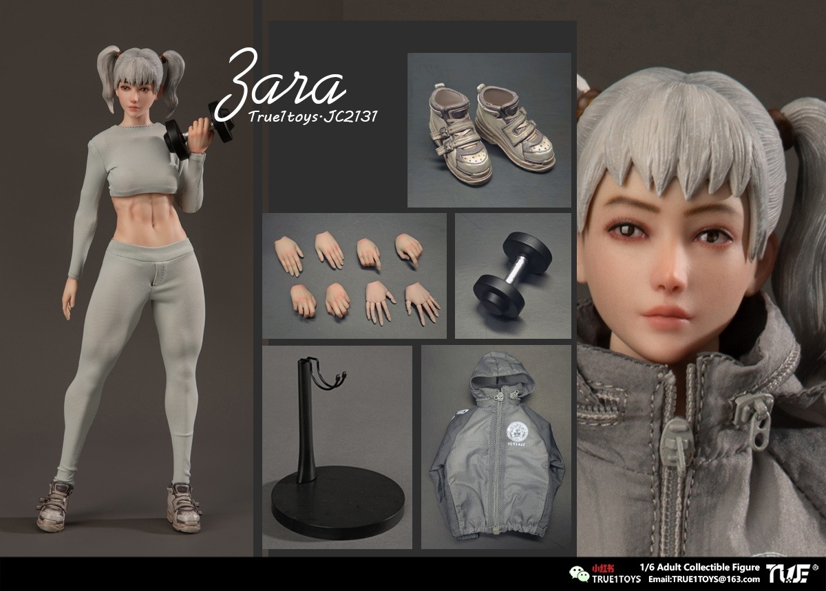 予約 True1Toys 1/6 スポーティー ガール ZARA JC2131 Sporty Girl