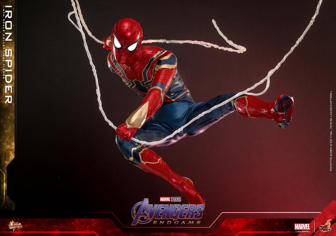 ホットトイズ　アイアンスパイダー　MMS761 通常盤　エンドゲーム ムービー・マスターピース アルチザン】『アベンジャーズ／エンド