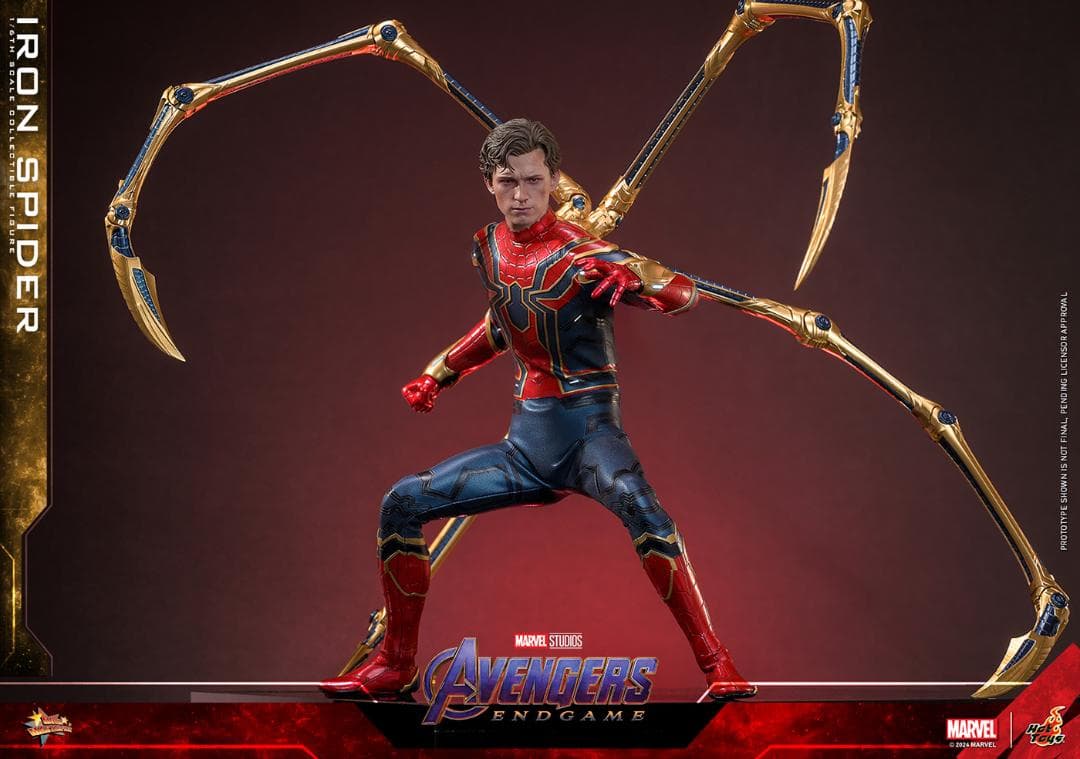 ホットトイズ　アイアンスパイダー　MMS761 通常盤　エンドゲーム ホットトイズ 1/6 『アベンジャーズ／エンドゲーム』 アイアン