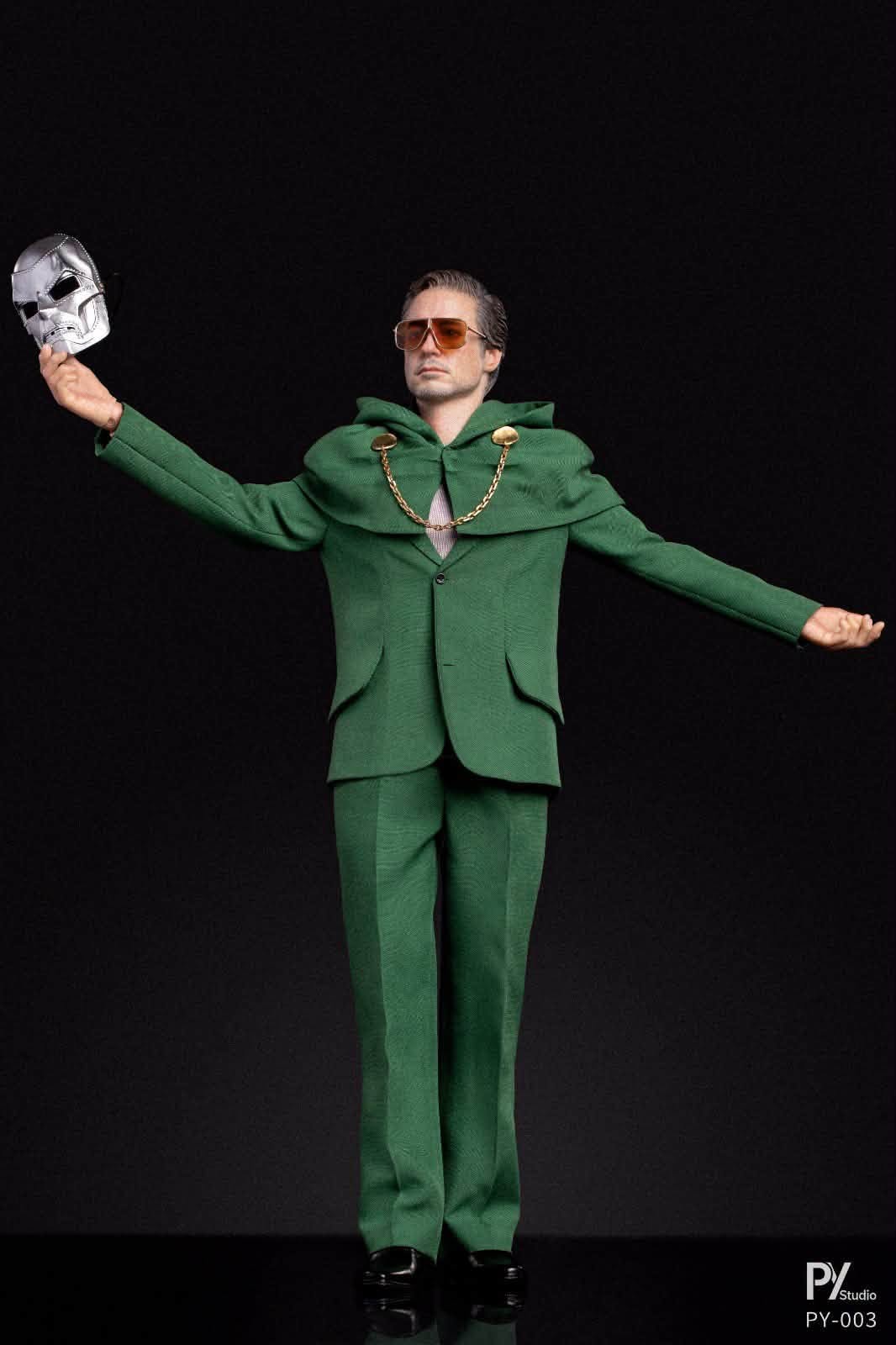 予約 PY studio 1/6 緑衣をまとった謎の仮面人 PY-003 Green-Robed