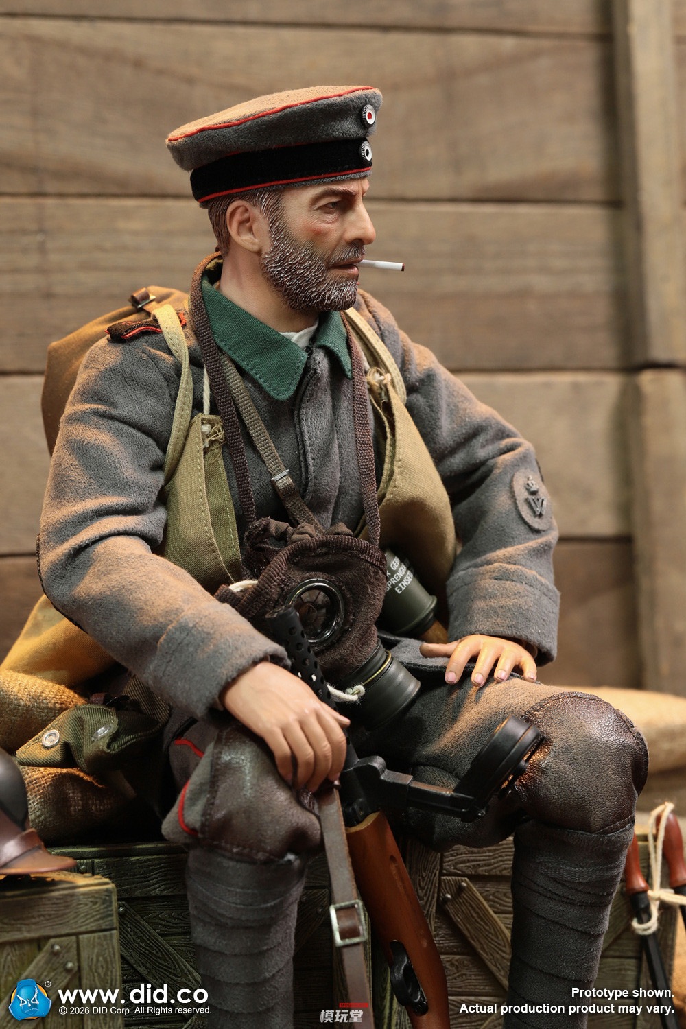 予約 DID 1/6 WWI ドイツ帝国陸軍 突撃歩兵 ボード D11016 WWI German