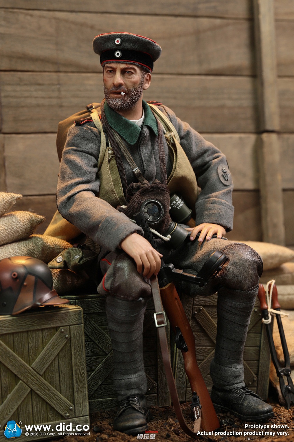 予約 DID 1/6 WWI ドイツ帝国陸軍 突撃歩兵 ボード D11016 WWI German