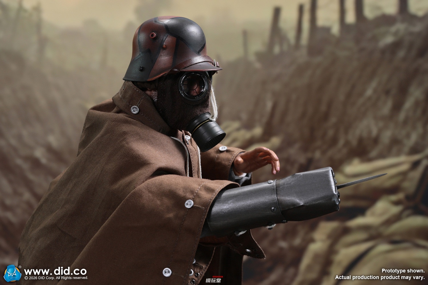 予約 DID 1/6 WWI ドイツ帝国陸軍 突撃歩兵 ボード D11016 WWI German