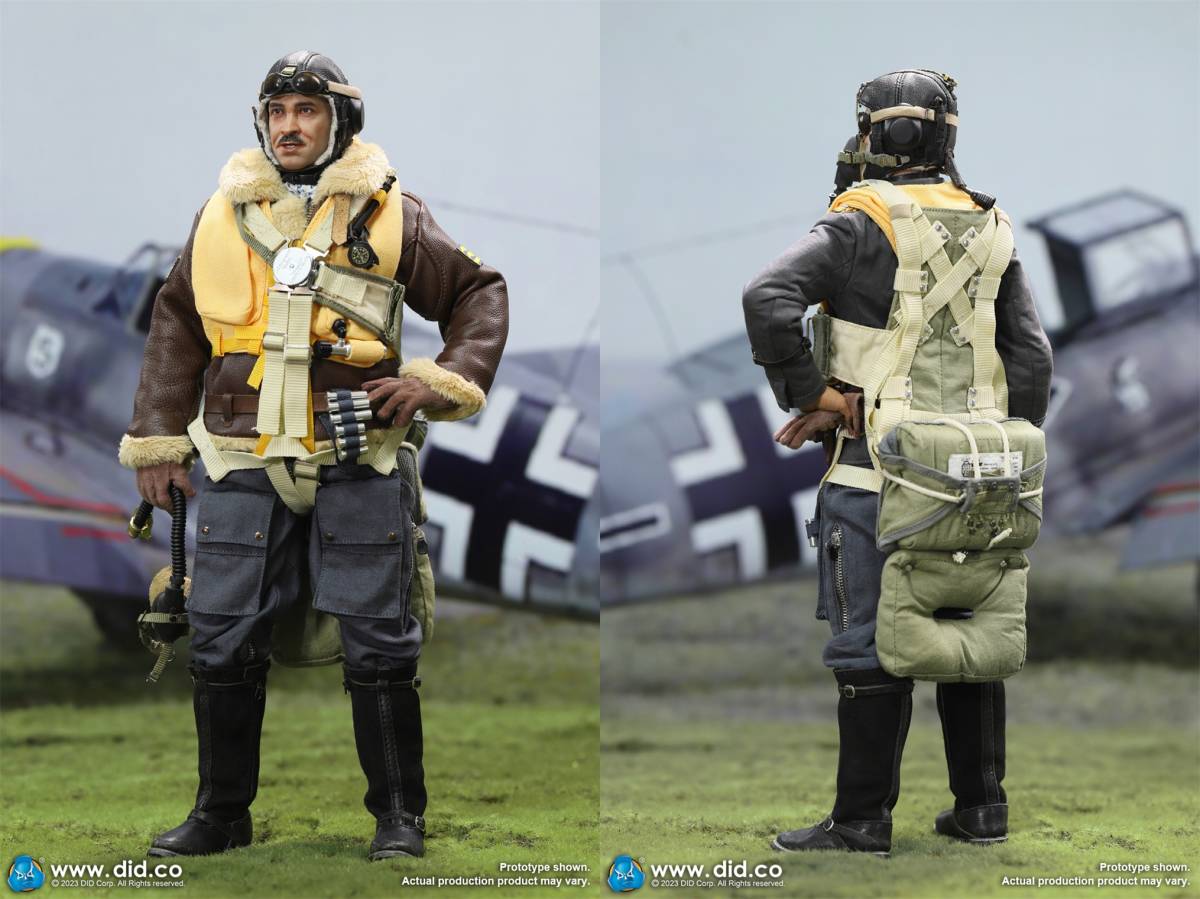 DID 1/6 WW2 ドイツ空軍 エースパイロット アドルフ・ガーランド 未