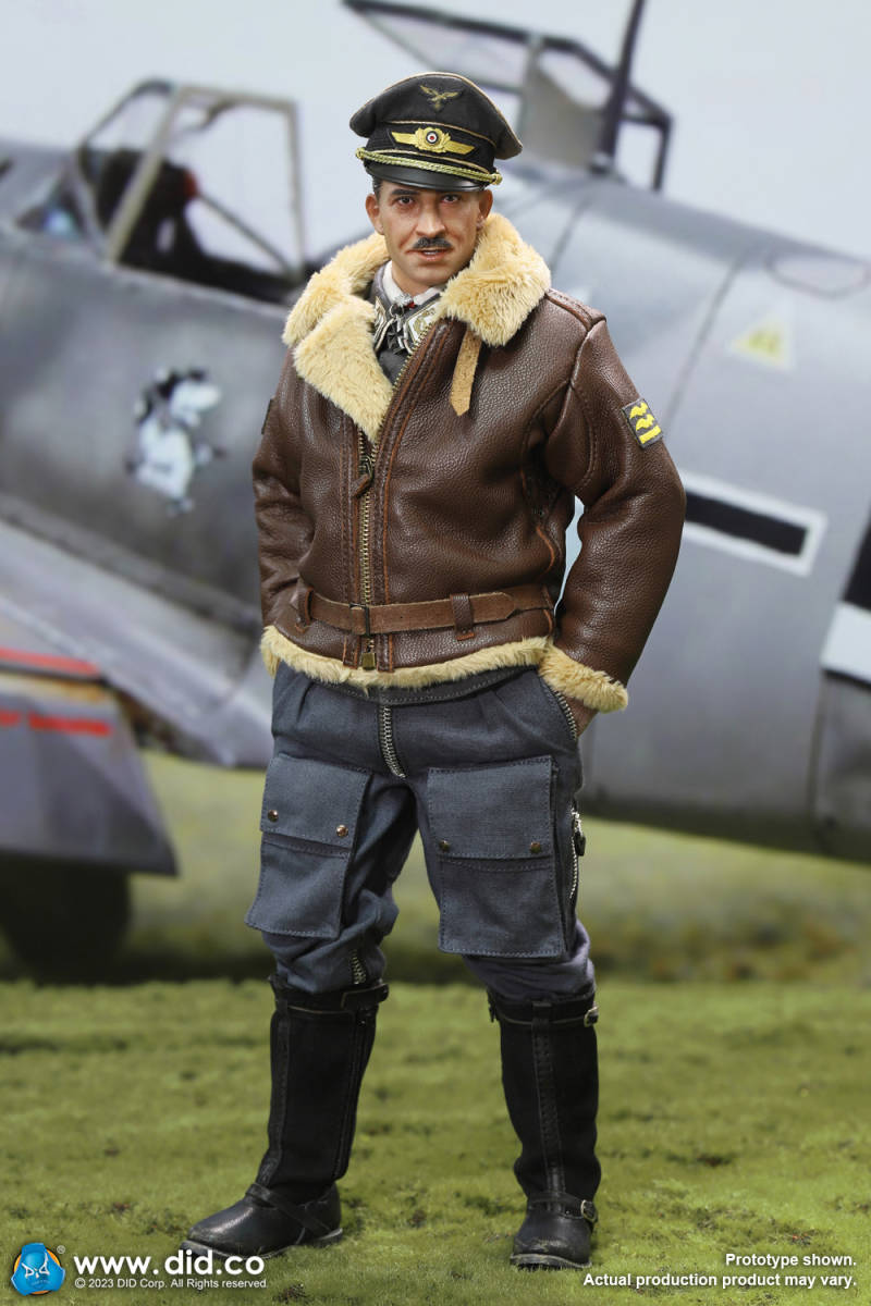 DID 1/6 WW2 ドイツ空軍 エースパイロット アドルフ・ガーランド 未 