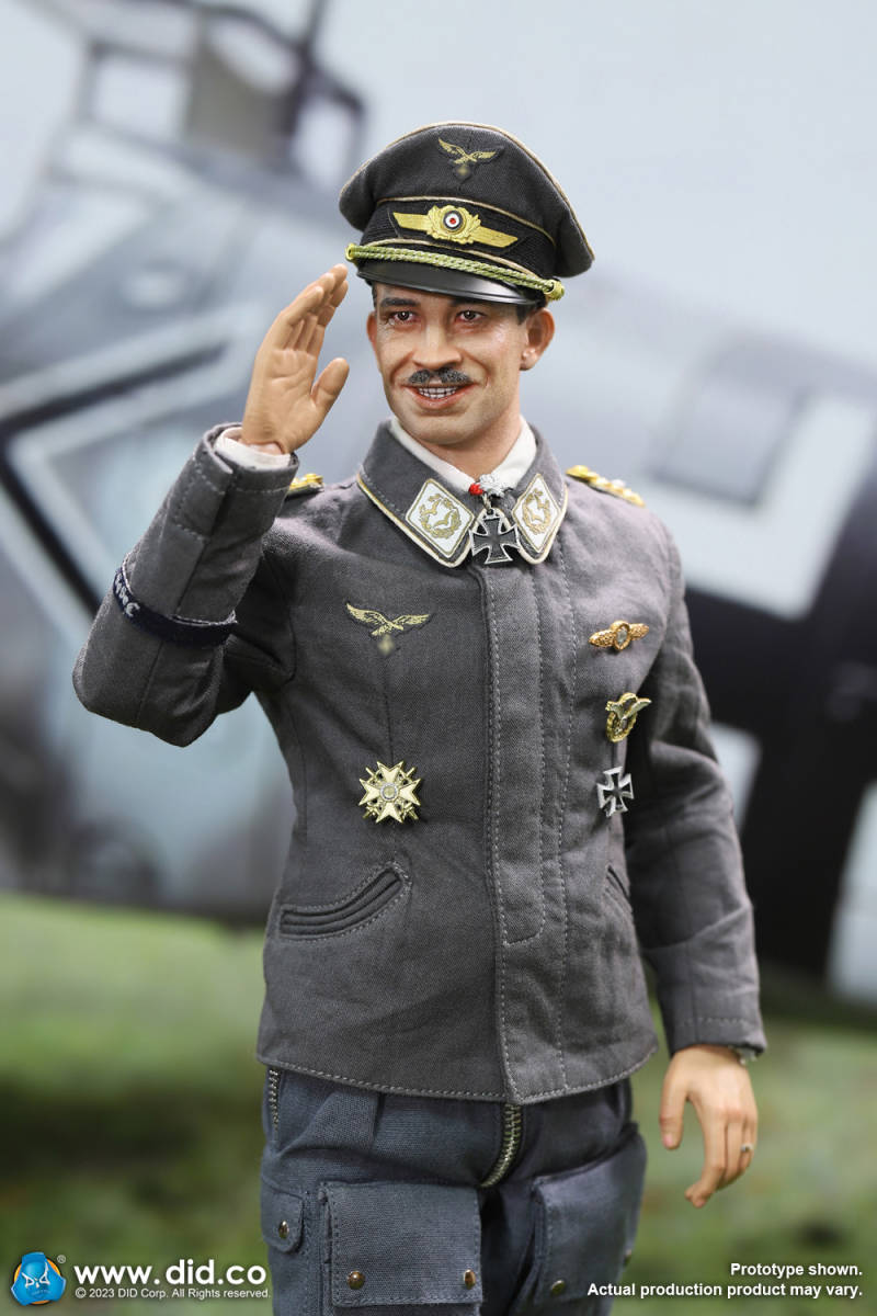 DID 1/6 WW2 ドイツ空軍 エースパイロット アドルフ・ガーランド 未