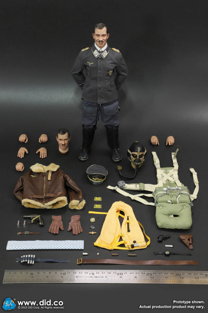DID 1/6 WW2 ドイツ空軍 エースパイロット アドルフ・ガーランド 未