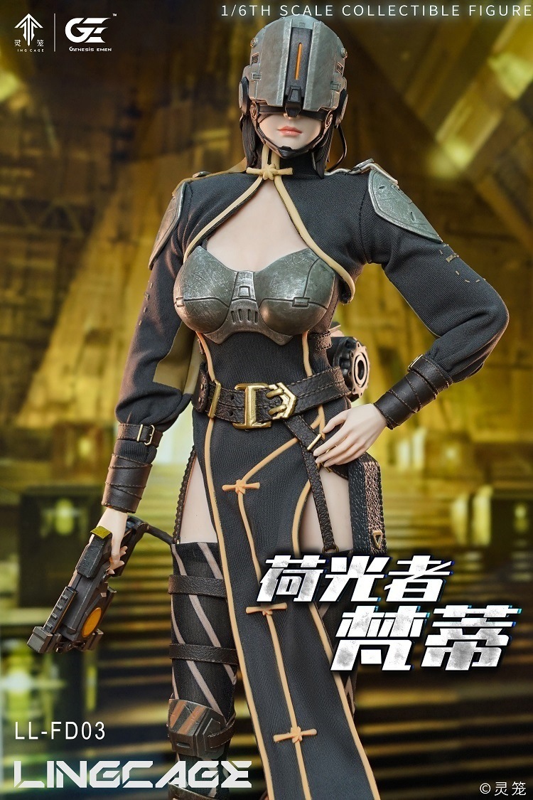 GenesisEmenStudio霊籠- Fan Di梵蒂1/6 LL-FD03 Genesis Emen 1/6 『霊籠』 光の使徒 ファンディ LL-FD03 Ling Cage