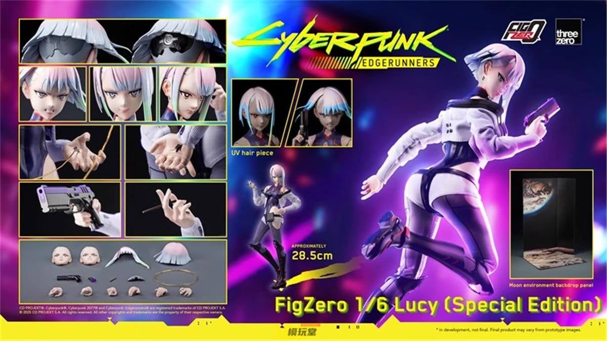 予約 threezero 1/6 フィグゼロ 『サイバーパンク：エッジランナーズ