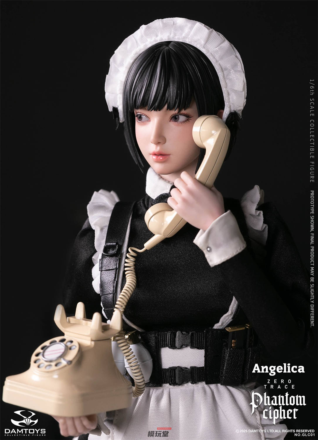 予約 DAMTOYS 1/6 『ファントム・サイファー：ゼロ・トレース