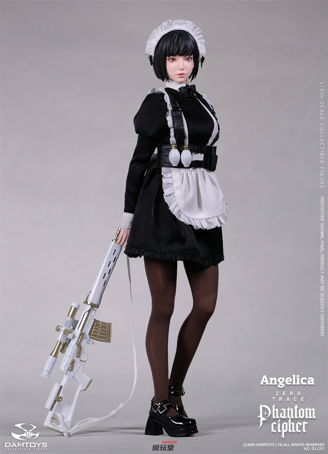 予約 DAMTOYS 1/6 『ファントム・サイファー：ゼロ・トレース