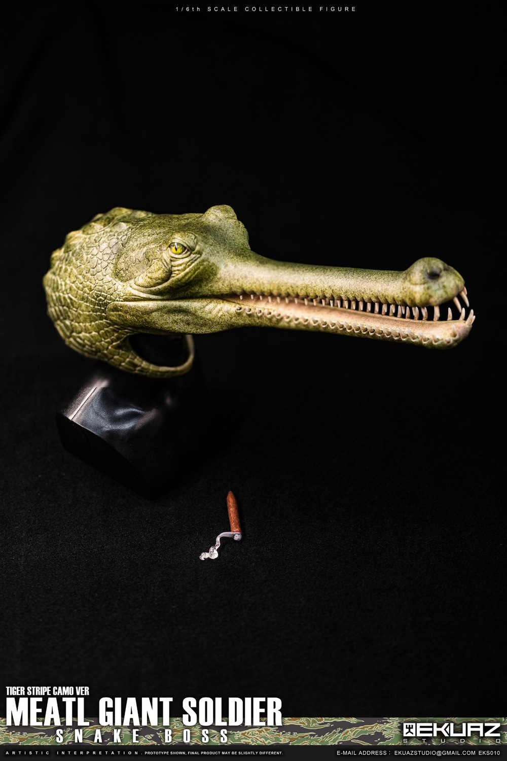 予約 EKUAZ STUDIO 1/6 メタル ジャイアント ソルジャー 虎柄