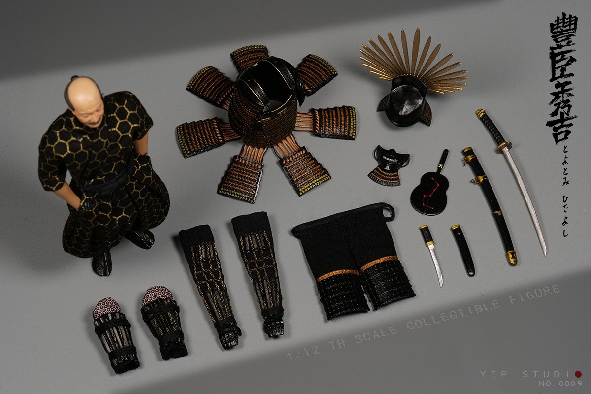Yep Studio009豊臣秀吉1/12Toyotomi Hideyoshi 予約 YEP STUDIO 1/12 太閤 豊臣秀吉 NO.0009 TaiKo-Toyotomi