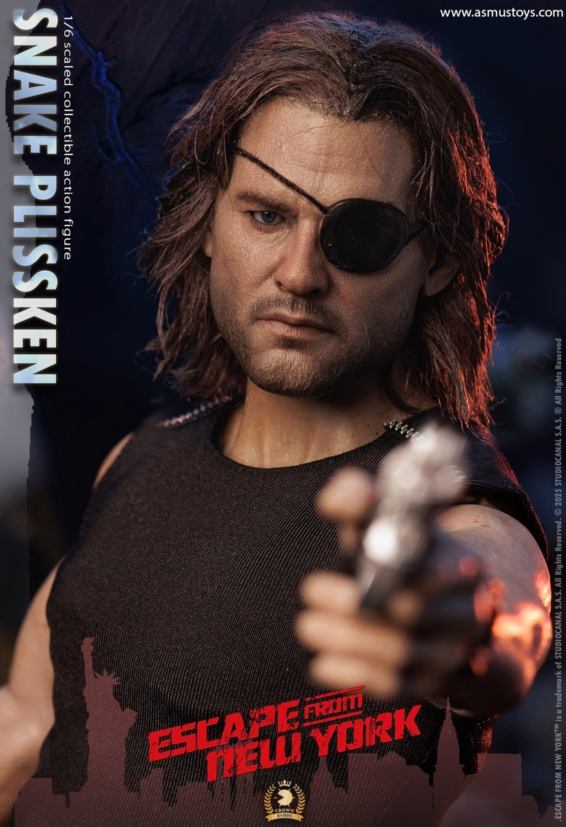 ASMUS TOYS 1/6 ニューヨーク1997 スネーク・プリスキン 植毛