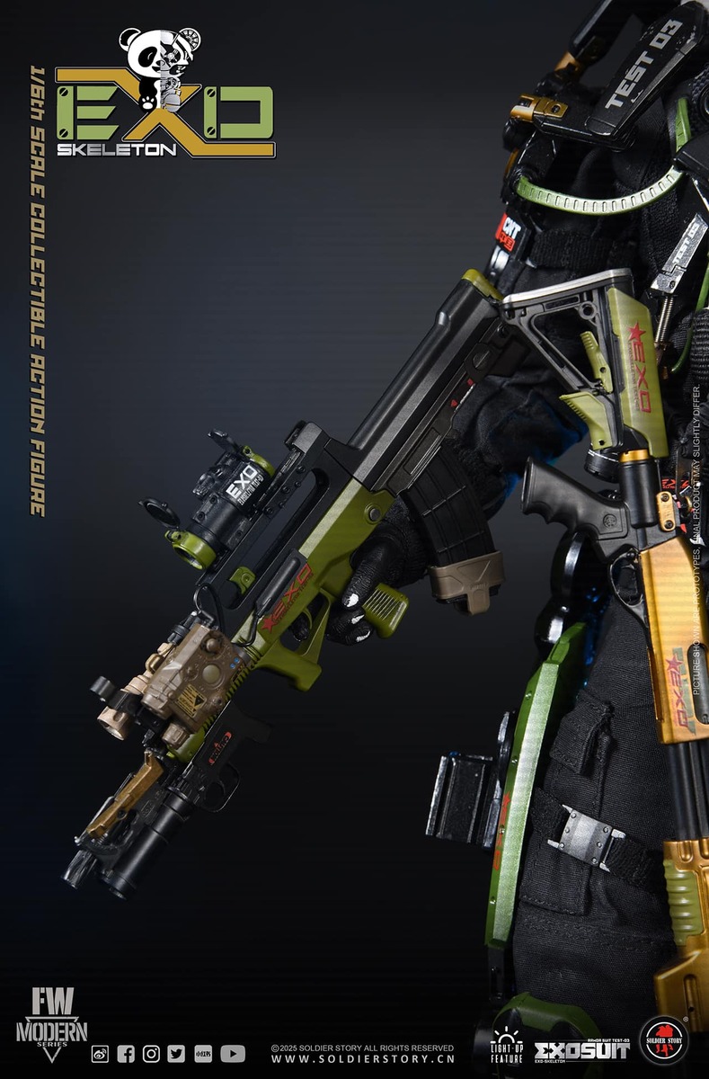 予約 Soldier Story 1/6 EXO-Skeleton Armor Suit Test -03 “Panda