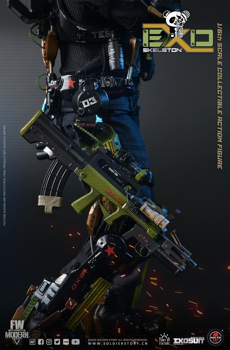 予約 Soldier Story 1/6 EXO-Skeleton Armor Suit Test -03 “Panda