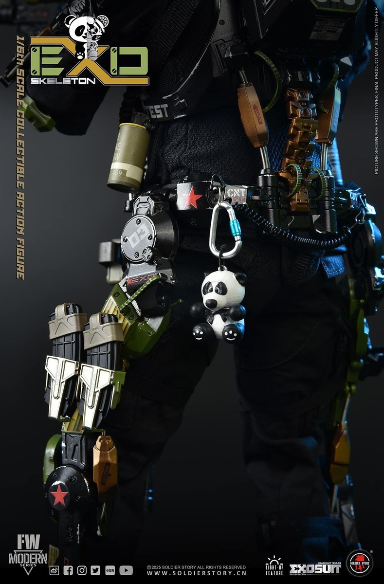 予約 Soldier Story 1/6 EXO-Skeleton Armor Suit Test -03 “Panda