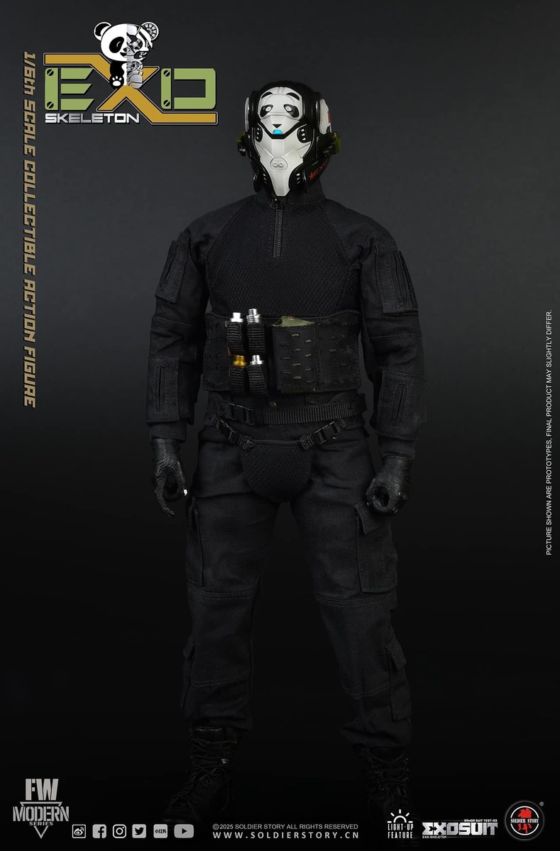 予約 Soldier Story 1/6 EXO-Skeleton Armor Suit Test -03 “Panda