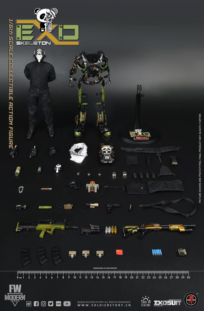 予約 Soldier Story 1/6 EXO-Skeleton Armor Suit Test -03 “Panda