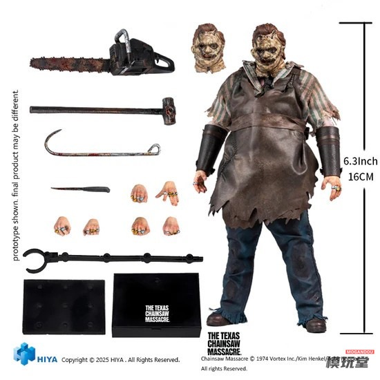 予約 HIYA 悪魔のいけにえ 新章 2023 レザーフェイス トーマス